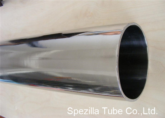 China Food Grade Polished Round Stainless Steel Pipe OD 2'' X 0.065'' X 20FT supplier