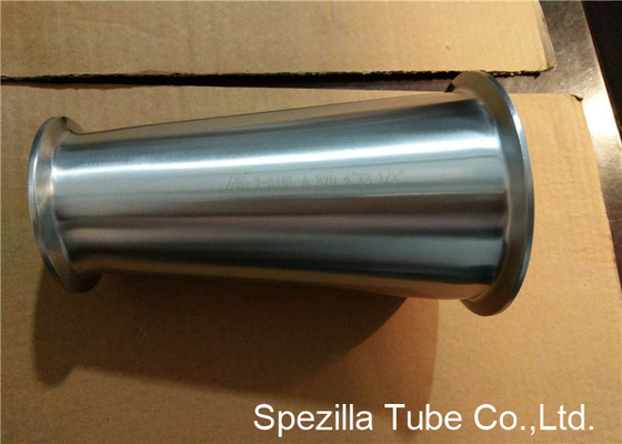 China ASME BPE SF1 Mechnical Polished Stainless Steel Sanitary Fittings TP316L OD1/2'' - 4'' supplier