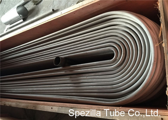China ASTM A688 TP304 Bright Annealed Stainless Steel Tube Welded U Shaped Pipe supplier