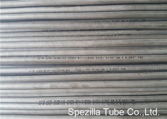 China ASTM B677 Super Austenitic Seamless Stainless Steel Tube TP904L For Gas Washing supplier