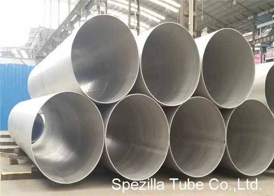 China ASTM A358 TP304 EFW Welded Stainless Round Tube 20Ft Large Diameter Steel Pipe 100% X-RAY supplier