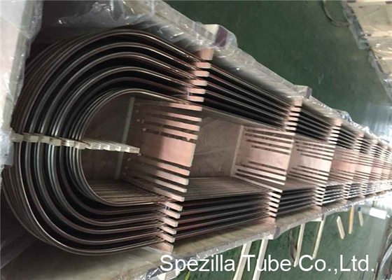 China Stress Relieved U Bend Pipe ASTM A213 TP304 Industrial Heat Exchanger Tubes OD 5/8'' X 0.065'' supplier