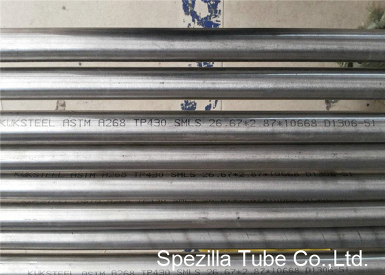 China Grade TP304 Stainless Steel Heat Exchanger Tube , ASTM A249 Stainless Steel Welded Pipe supplier