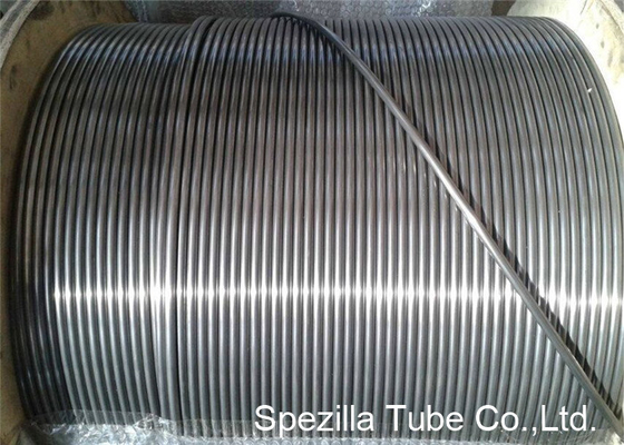 China Welded Stainless Steel Coil Tubing Round Metal Pipe Wall Thickness 0.50MM - 2.11MM supplier