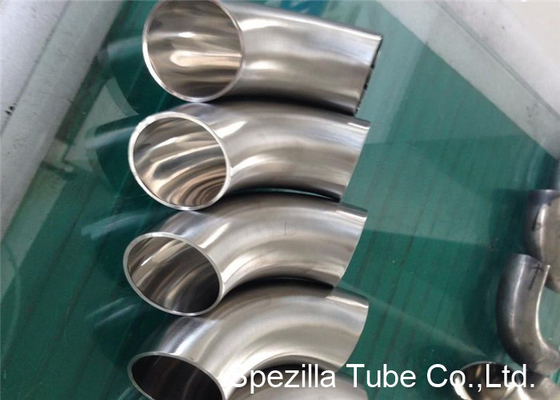 China Hygienic Valves And Fittings 1/2'' - 12'' , TP304 316L Stainless Steel Sanitary Weld Fittings supplier