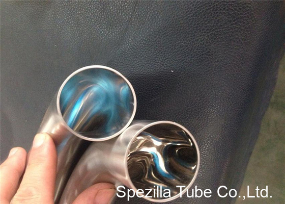 China OD / ID Polished Short 45 Degree Elbow TP304 TP316L Stainless Steel Weld Fittings supplier