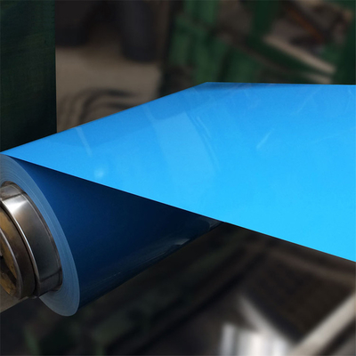 Het blauwe van de het Staalrol van ASTM PPGI Vooraf geverfte Kleur Met een laag bedekte Staal CGCC   Lassen