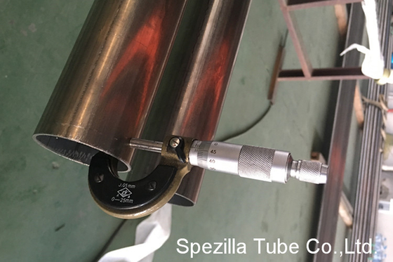 China DIN11850 Food tube,EN1.4301 Stainless Steel Round Welded Tube Inside 400grit polished supplier