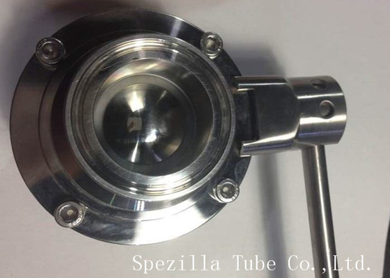 China AISI304 Stainless Steel Sanitary Valves ASTM A270 Surface Polished supplier