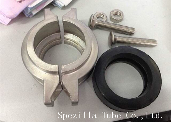 China ASTM A270 Sanitary Stainless Steel Pipe Fittings Connectors TP 304 316L supplier
