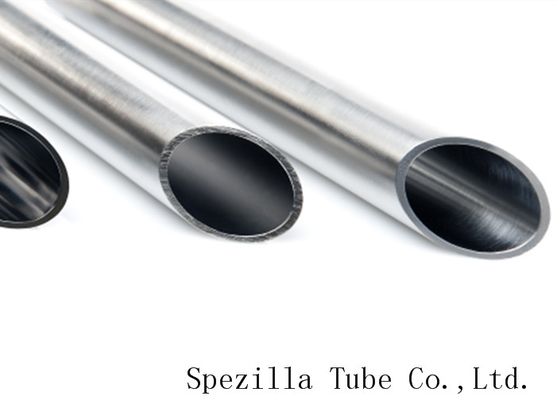 China SF1 Polished Stainless Steel Sanitary Tubing , Round straight welded pipe supplier