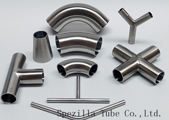 China Equipment Usage Sanitary Valves And Fittings Stainless Steel Tee Welded End 1&quot;x1&quot;x1&quot; supplier