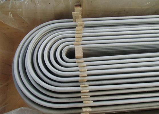 China SA213 TP304 Cold Drawn Stainless Steel U Bend Pipe For Heat Exchanger supplier