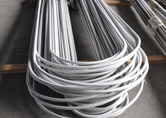 China SA789 Stainless Steel Duplex 2205 Seamless U Bend Pipe , UNS S31803 U Tube supplier