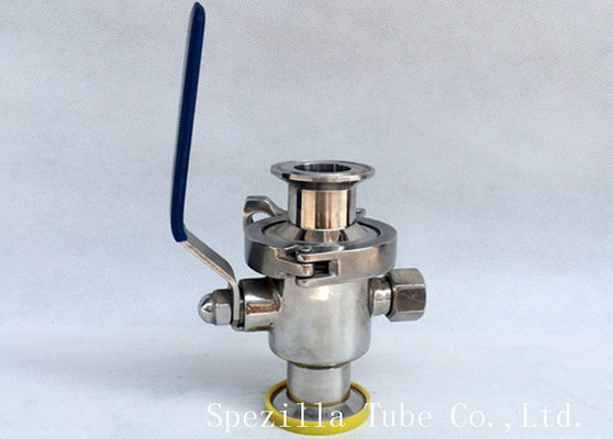 China TP316L S S Sanitary Butterfly Valve / ASME BPE 1 Inch Clamp Butterfly Valve supplier