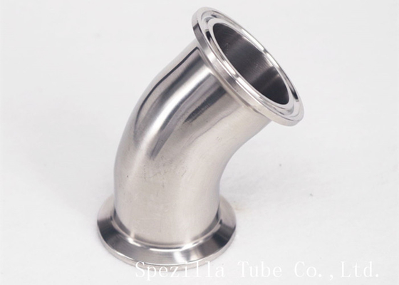 China 316 Stainless Steel Tube Fittings , Steel Tubing 90 Degree Elbow Field Serviceable supplier