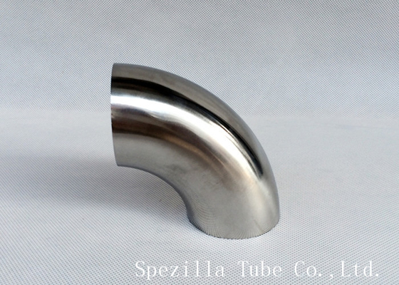 China Weld On Stainless Steel Sanitary Fittings 45 Degree Elbows 1/4&quot;-4&quot; Matte Polished supplier