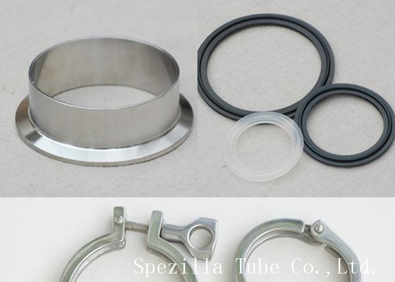 China Mirror Polished Sanitary Pipe Fittings And Valves Triple Leak Proof For Milk Dairy supplier