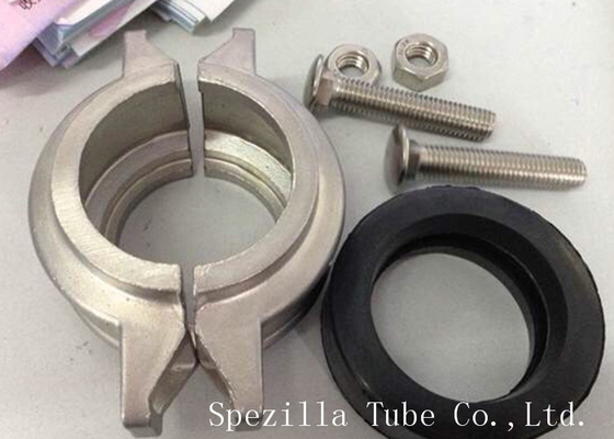 China ASME SA270 Stainless Steel Sanitary Pipe Fittings Elbows For Food Line supplier