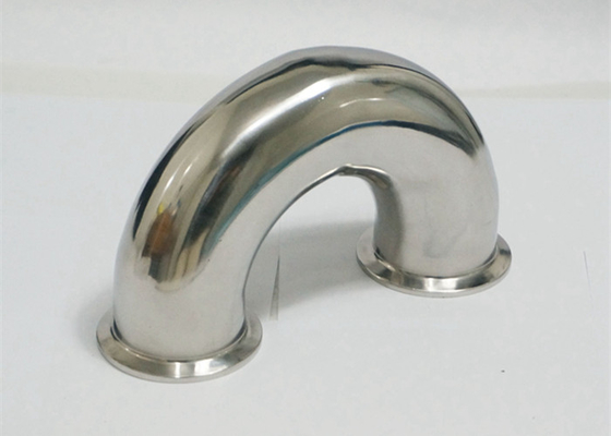 China Leak Proof Stainless Steel Sanitary Fittings 180 Degree Elbows supplier