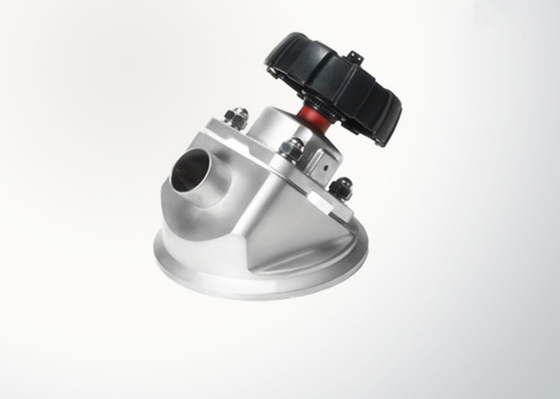 China Tank Bottom Sanitary Diaphragm Valve With Butt Weld Connection , Membranes Seals supplier