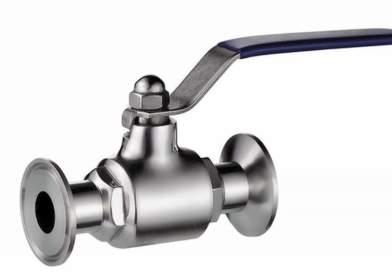 China Clamp Ends Sanitary Ball Valves , 2 Inch Ball Valve For Hygienic Industry supplier