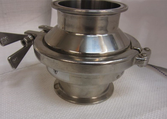 China Field Serviceable Sanitary Check Valves For Low And Medium Viscosity Fluids supplier