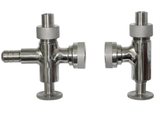 China Manual Operated 2 Inch Sanitary Sample Valves , Stainless Steel Sampling Valve supplier