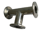 High Purity polished Stainless Steel Fittings And Valves SS Equal TEE supplier