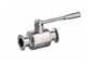 AISI 316L Stainless Steel Sanitary Valves Tri Clamp Two Way Ball Valve supplier