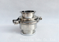 Complete Encapsulation Sanitary Stainless Steel Check Valve ASME BPE AISI 316L supplier