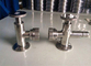 AISI 316L 1.4404 Stainless Steel Sanitary Valves Tri Clamp End ISO9001 Approval supplier