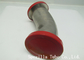 316L Stainless Steel Sanitary Fittings 1/2&quot; Clmap 90 Elbow ASME BPE 20 RA supplier