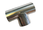 Durable Stainless Steel Sanitary Fittings , 1 Inch Equal TEE Pipe Fitting ASME BPE supplier