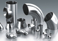A270 SS304 Equal TEE Stainless Steel Sanitary Fittings And Valves SF1 Polished supplier