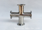 Mirror Polished Sanitary Pipe Fittings And Valves Triple Leak Proof For Milk Dairy supplier