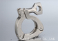 ASME SA270 Stainless Steel Sanitary Pipe Fittings Elbows For Food Line supplier