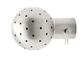 High Performance 3A Sanitary Fittings , Sanitary Spray Ball With Thread / Weld Connection supplier