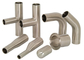 90 Degree Sanitary Butt Weld Elbows , SF1 Polished Stainless Steel Hose Fittings supplier