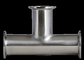 Durable ASME BPE Sanitary Fittings , Equal Tee Sanitary Pipe Fittings Stainless Steel Material supplier