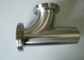 1 Inch Y Shaped Tee Sanitary Clamp Fittings BPE SF1 Polished , 0.065&quot; Thickness supplier