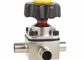 3/4'' To 3'' AISI 316L Stainless Steel Diaphragm Type Valve 3 Way With Butt - Weld Ends supplier