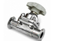 Two Way Stainless Steel Sanitary Valves ISO 9001 Approved For Pharmaceutical Industries supplier