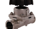 U Shape 1 Inch Stainless Steel Diaphragm Valve For Hygienic And Aseptic Processes supplier