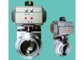 Hygienic Stainless Steel Butterfly Valve , 1.5 Butterfly Valve For Water / Petroleum supplier