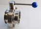 Plastic Handle Stainless Steel Sanitary Valves With EPDM Standard Seal Material supplier
