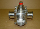 1 Inch Stainless Steel Sanitary Valves Three Way PTFE Sealing Material For Food Line supplier