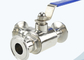 Cavity Filled Stainless Steel Sanitary Valves For Pharmaceutical And Biotechnology Industries supplier