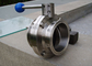 3A ASME BPE Sanitary Butterfly Ball Valve Simple And Compact Structure supplier