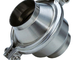 1&quot;-6&quot; Sanitary Threaded Check Valve With Clamp Type Standard End Connection supplier